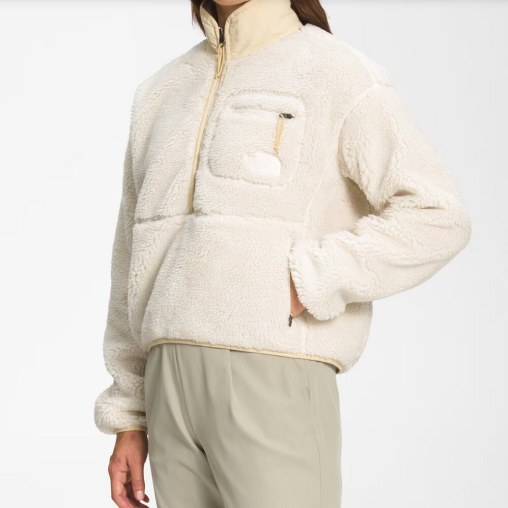 The North Face Extreme Pile Sherpa Half-Zip Sweatshirt Size M